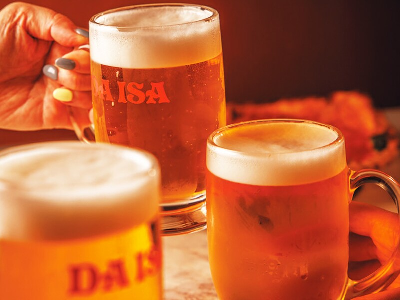 中目黒『Pizzeria e Trattoria da ISA』で提供しているビール