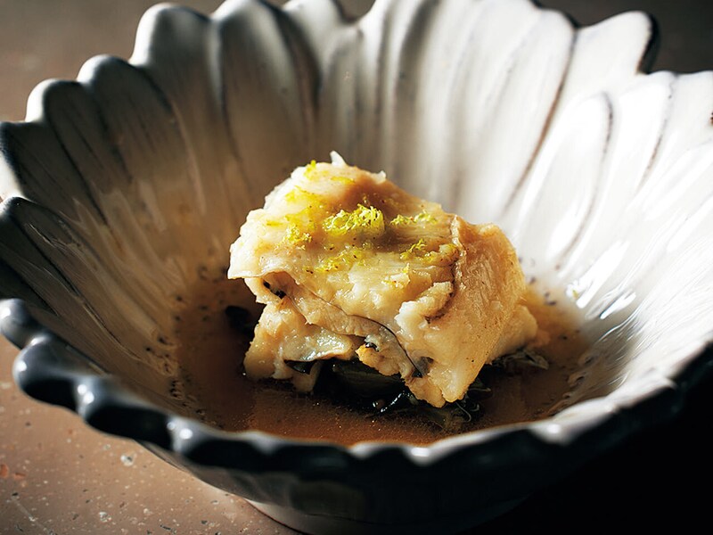 水天宮前『Il Povero Diavolo』の穴子の温菜