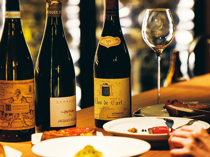 乃木坂『Tremolare』で提供しているワイン