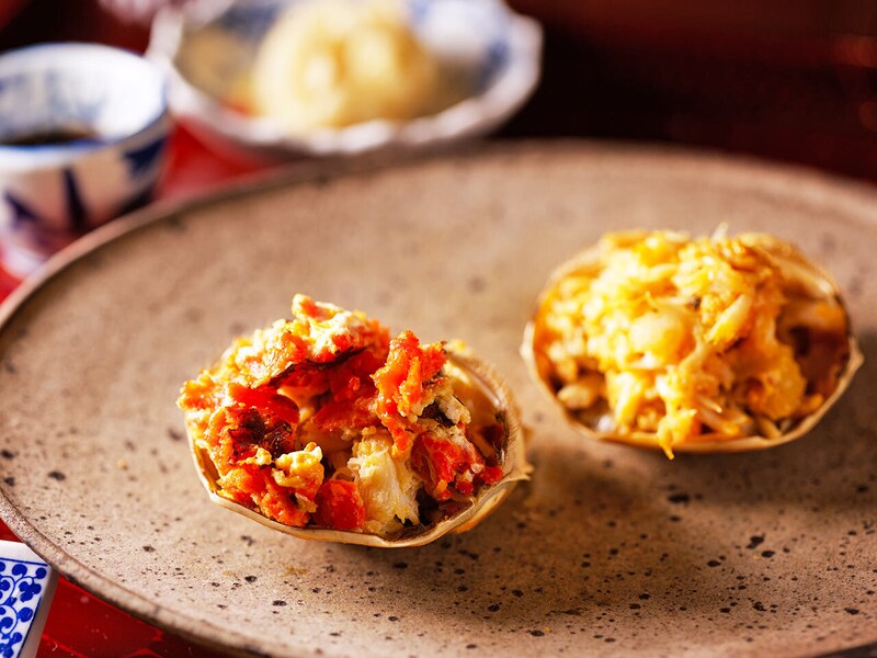 赤坂『月居 赤坂』の「蒸し上海蟹」