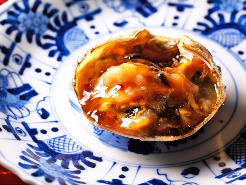 赤坂『月居 赤坂』の「上海蟹の老酒漬け」