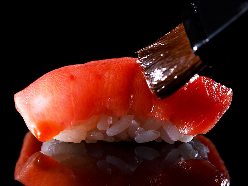 麻布十番『富士鮨』の「マグロ」