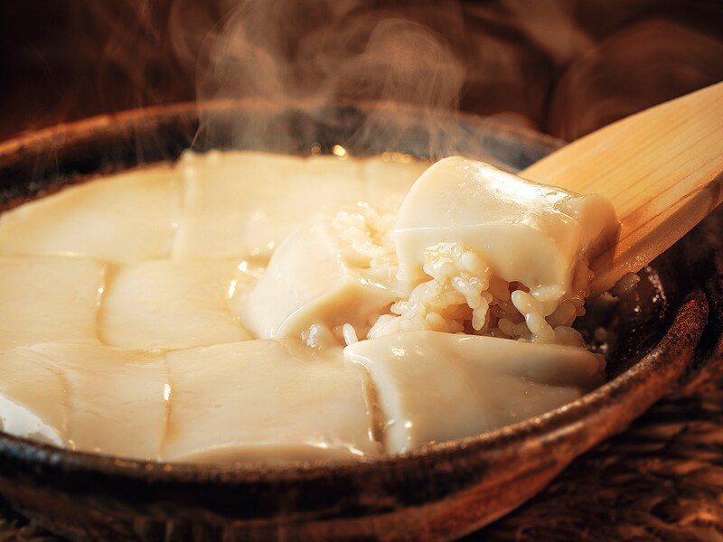 赤羽橋『寛心』の「胡麻豆腐ご飯」