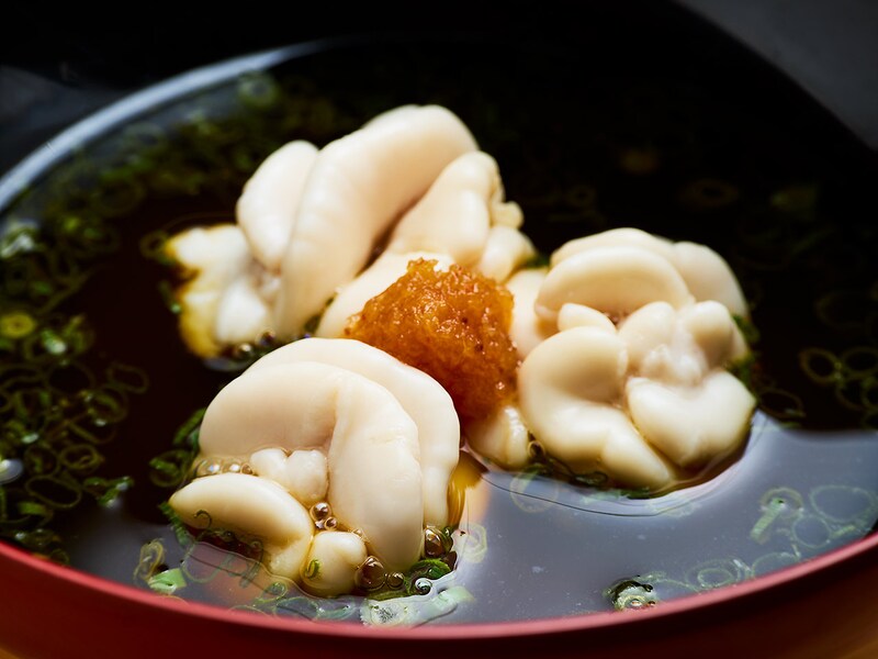 神谷町『鮨さいとう 麻布台』の「白子ポン酢」