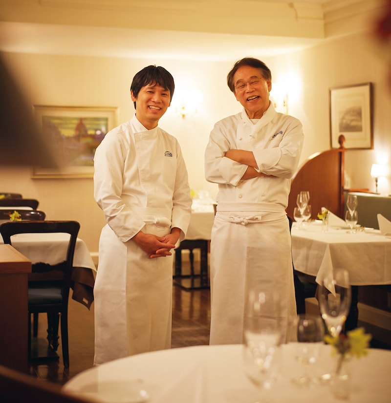 六本木『アルポルト』の片岡 護氏、宏之氏