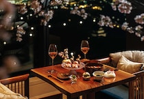 わずか10日間の夜桜体験も。地上20階テラスのフリーフローで満たされる、至高の桜デート