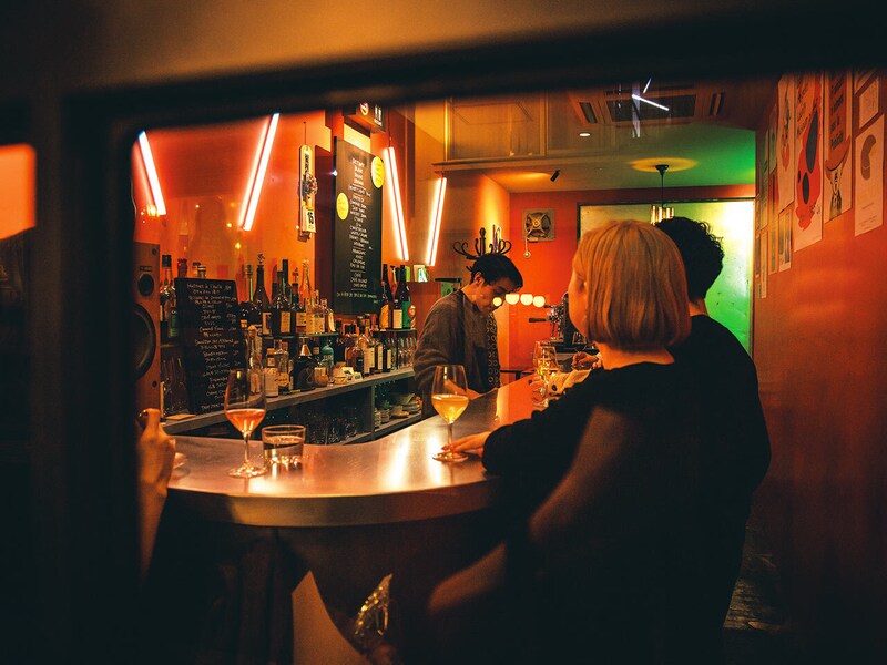 代々木八幡『TABAC』の内観