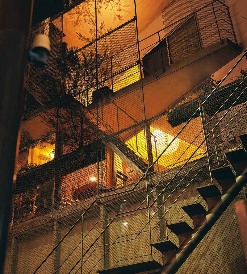 神楽坂『LAURA』の外観