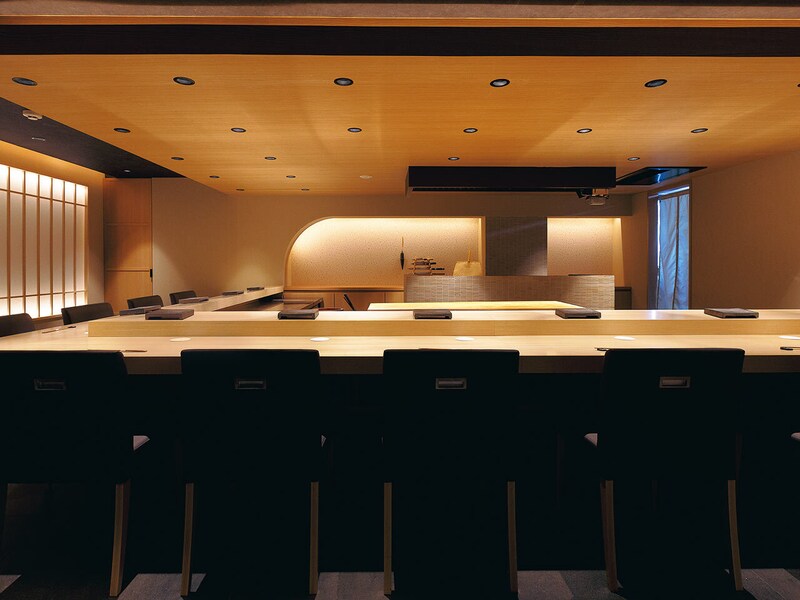 恵比寿『鮨せい大』の内観