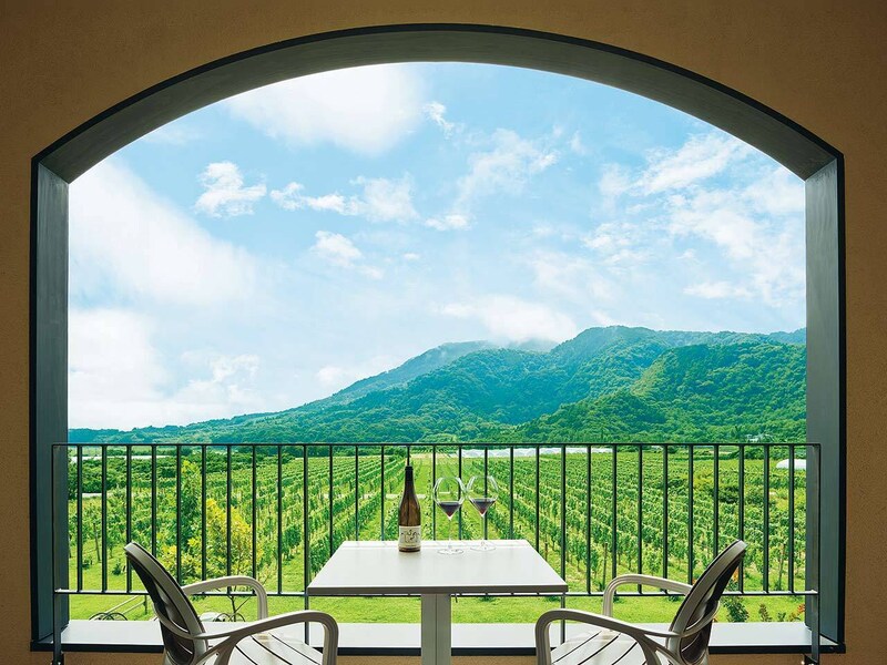 内野「WineryStay トラヴィーニュ by カーブドッチ」のテラス