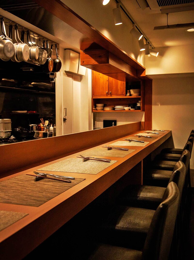 麻布十番『たそがれ』の内観