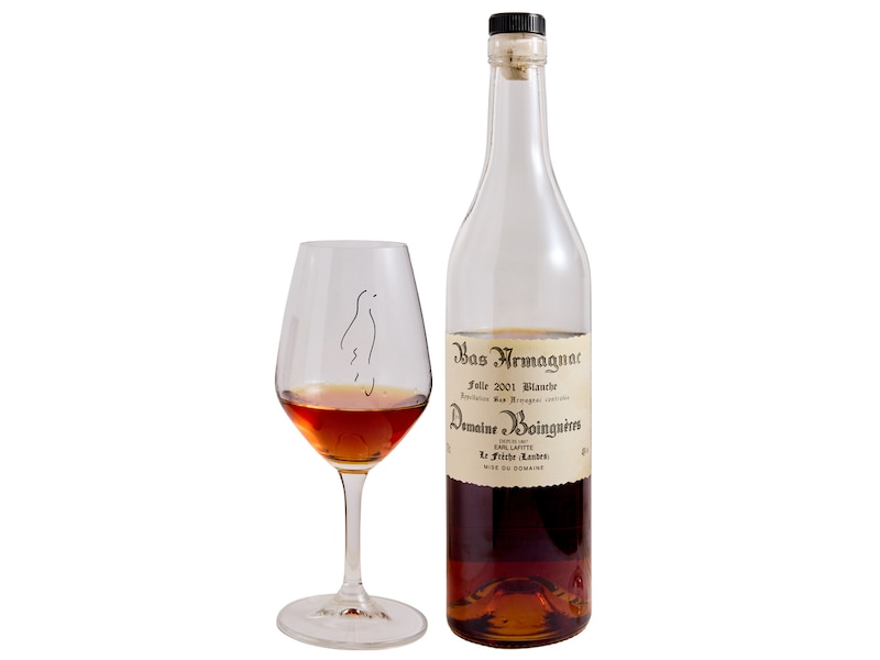 広尾『すず』で提供している「アルマニャック ドメーヌ・ボワニエル2001」