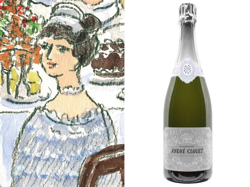 アンドレ・クルエ シルバー・ブリュット・ナチュール