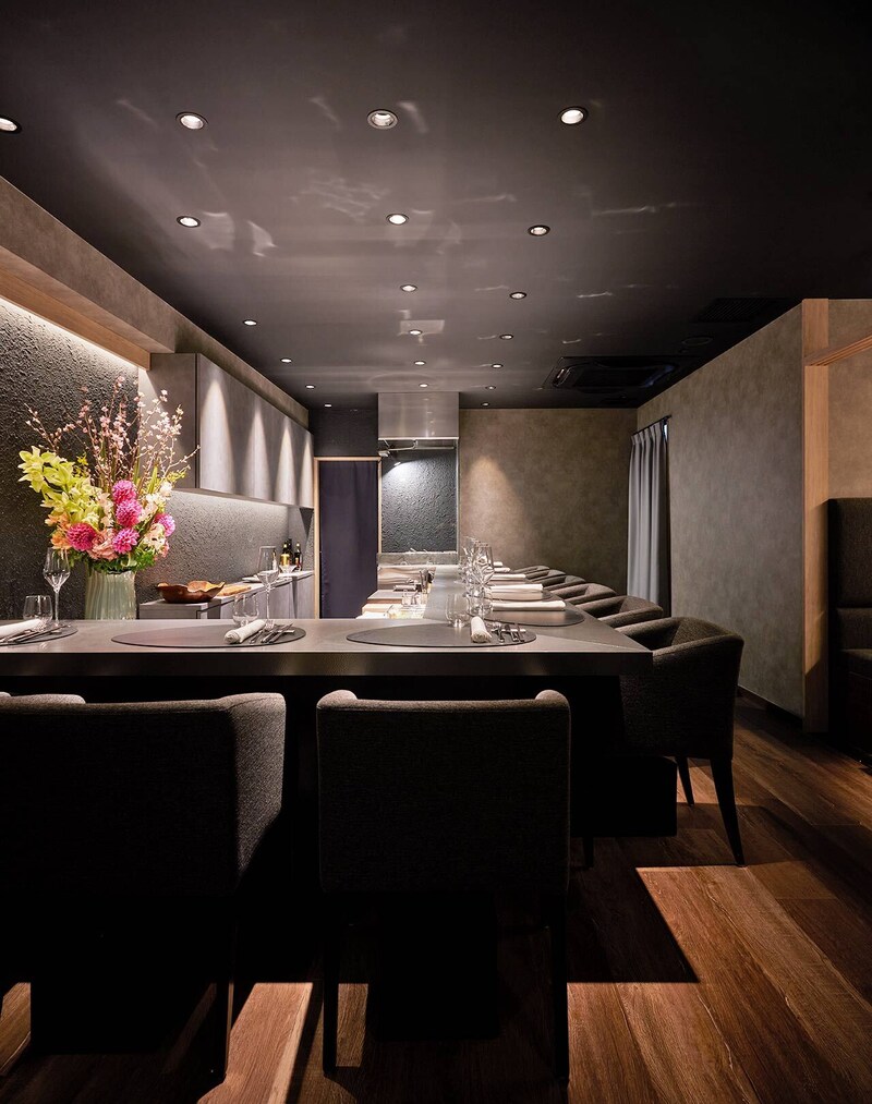 銀座『AMANTE GINZA by Shin Harada』の内観