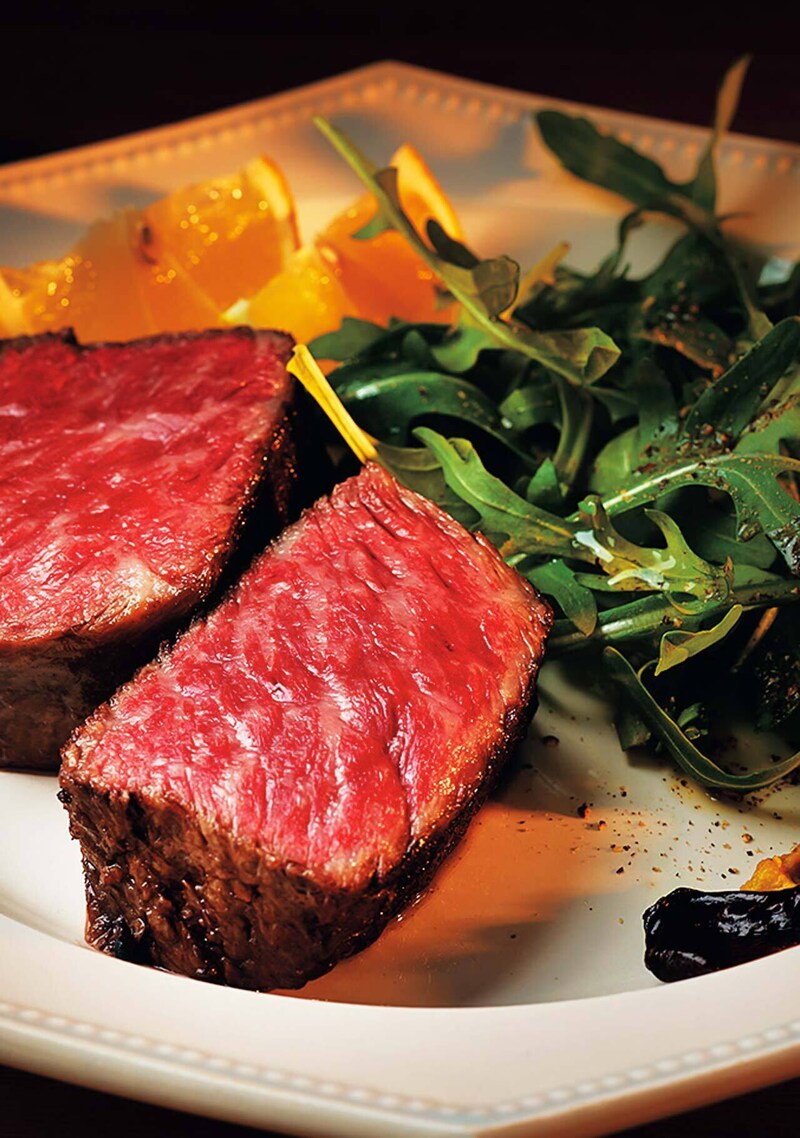 恵比寿『akao』の「山形産 山形牛 ランプ」