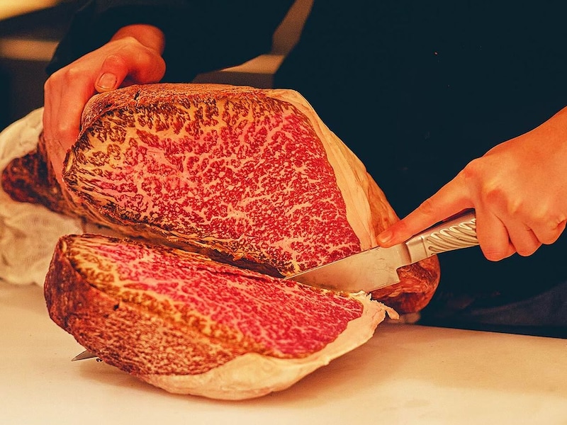 飯田橋『Nose to Tail』で取り扱っている千屋牛 熟成肉