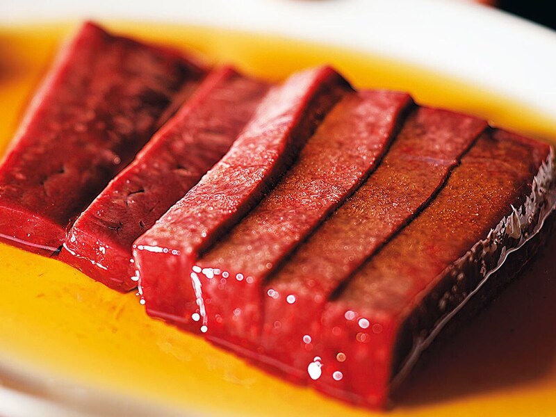 立石『焼肉 幸泉』の「レバ」