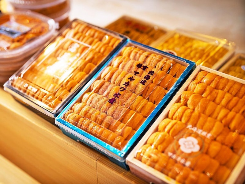 新宿『鮨 青海』の「うにの９種食べ比べ」