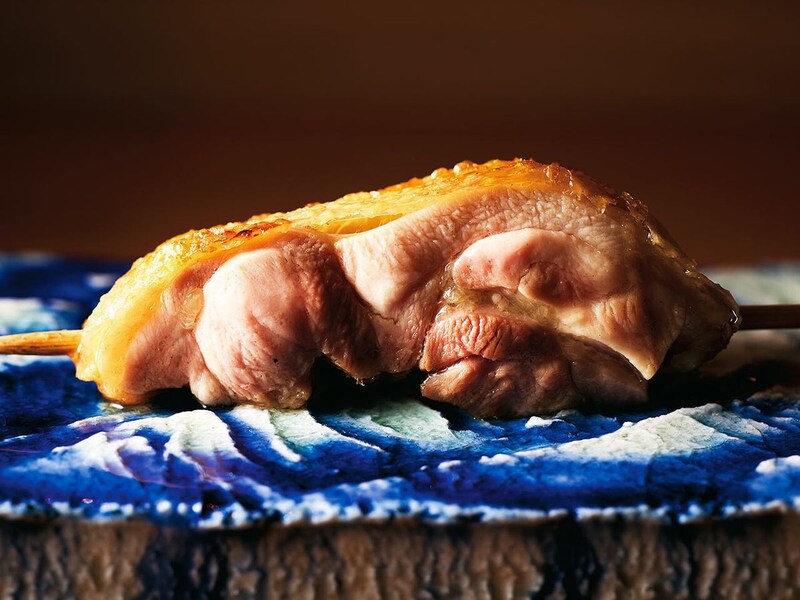 広尾『焼鳥 空』の「腿肉」