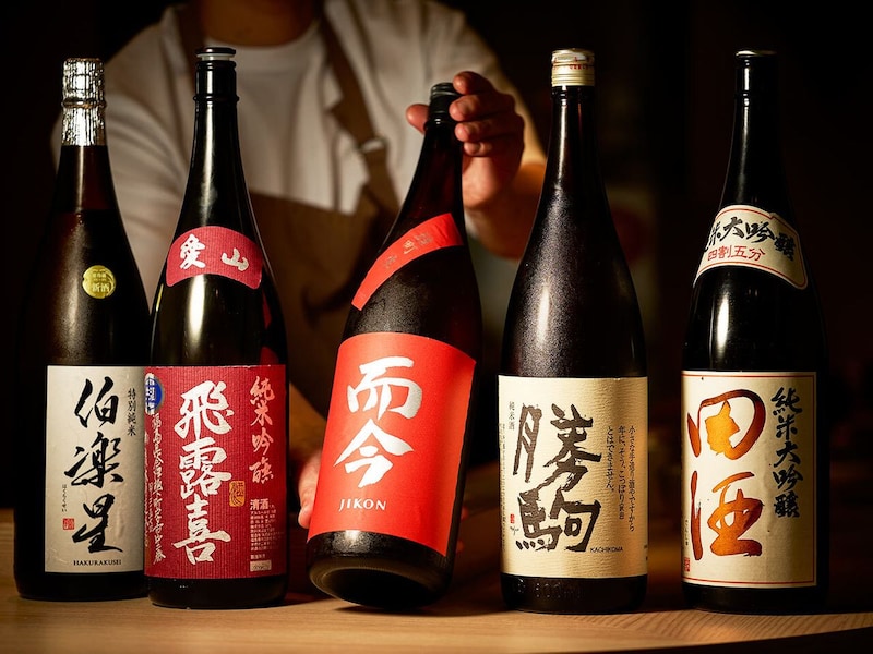 馬喰横山『酒亭湯澤』で提供している日本酒