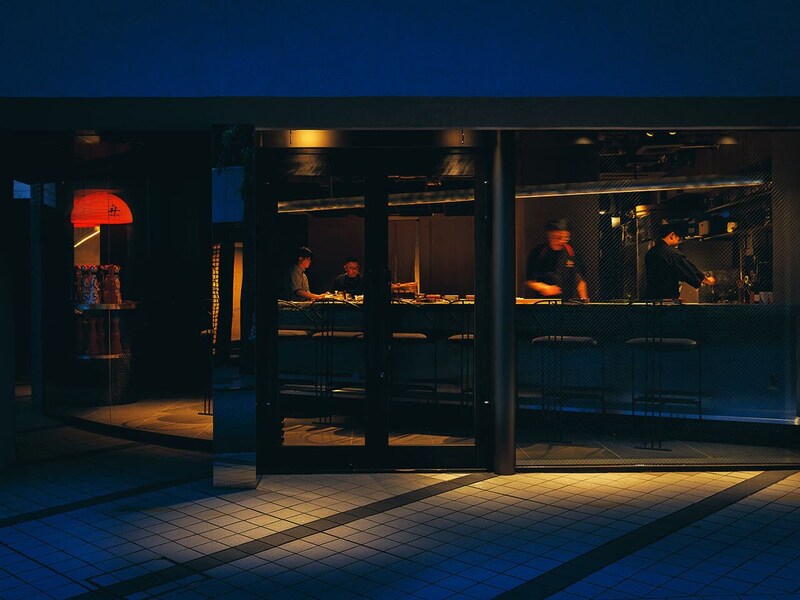 表参道『HISASHI SUSHI』の外観
