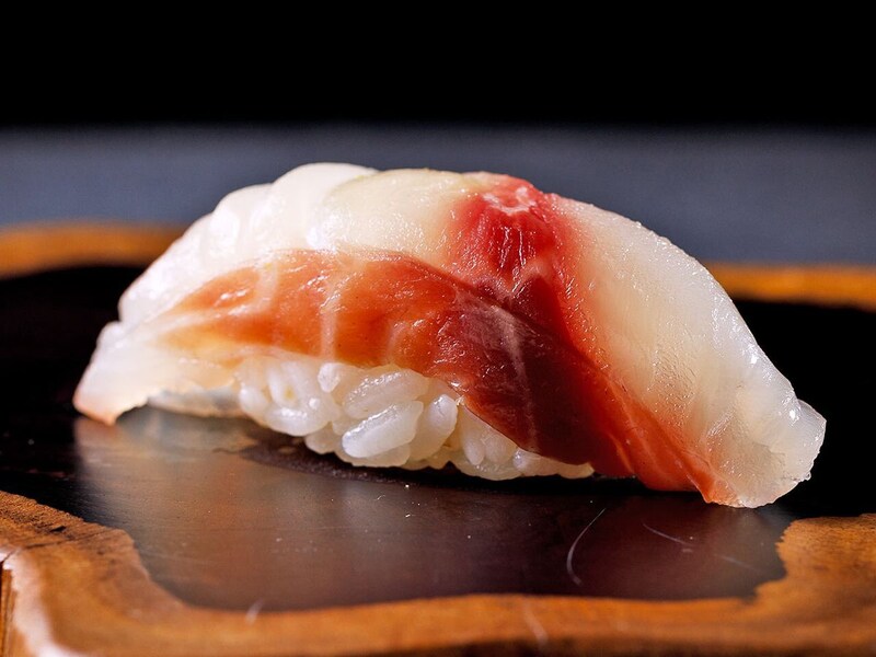 表参道『HISASHI SUSHI』の「イサキ」