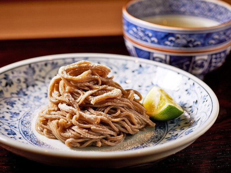 人形町『汽素火』の「十割蕎麦」
