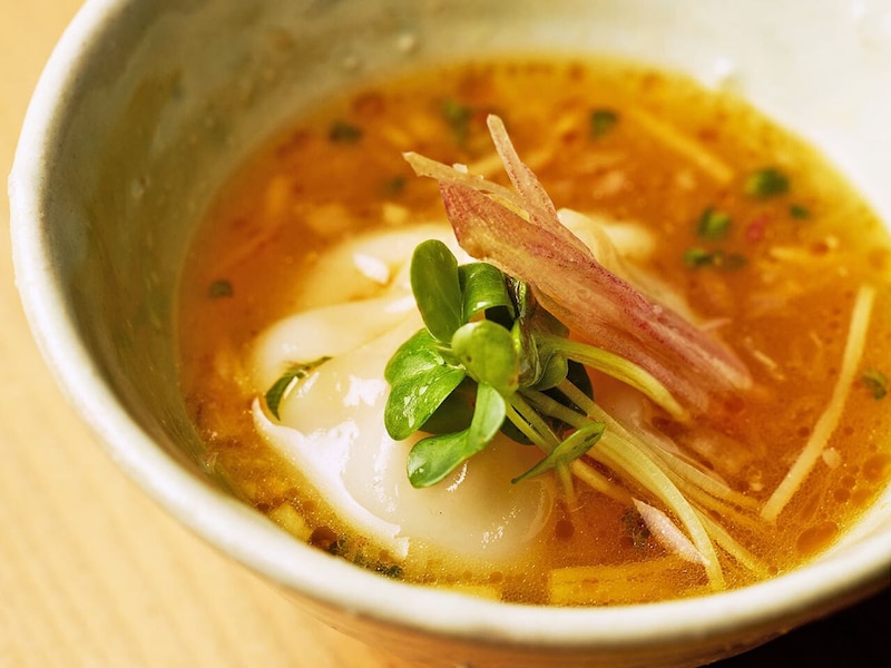 渋谷『EIKI TOKYO』の「鳥の和風小籠包」
