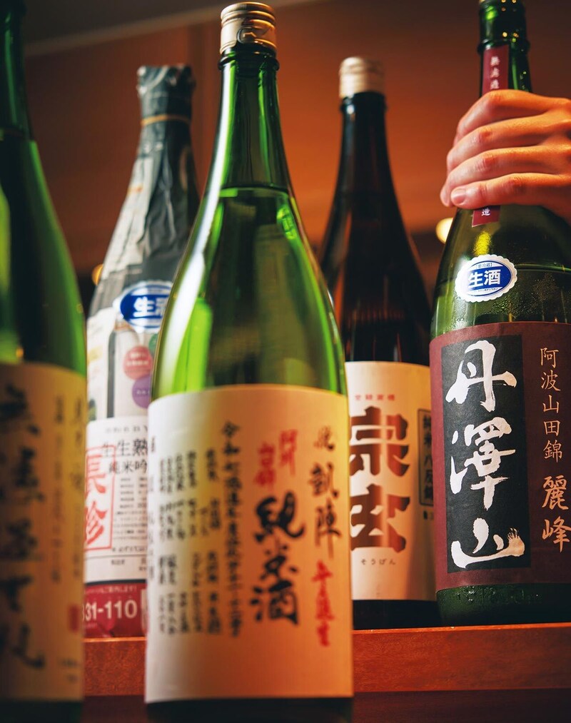 神楽坂『焼鳥あかぎ』で提供している日本酒