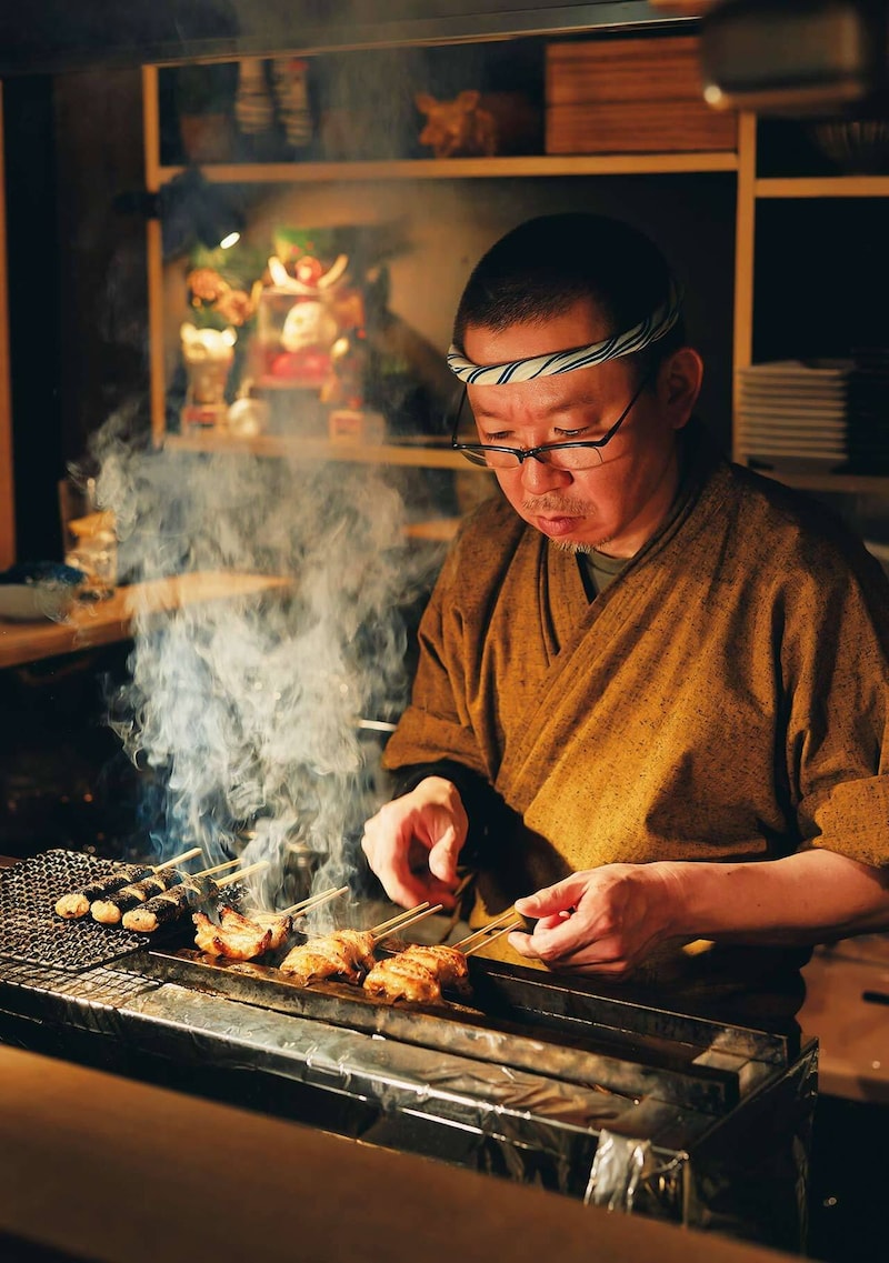 行徳『炭火焼鳥 坊ちゃん』の高瀬 学氏