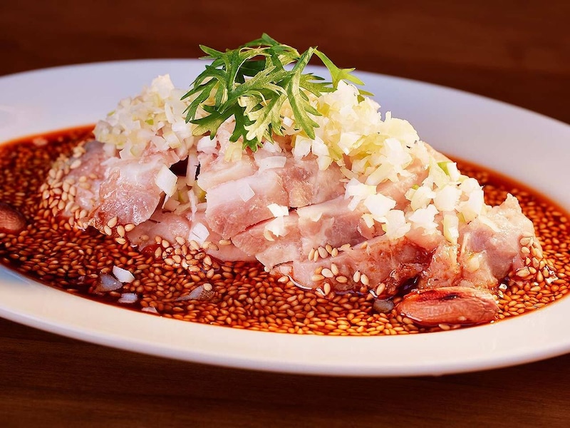 恵比寿『中華酒菜ルポンサンク』の「本格よだれ鶏」