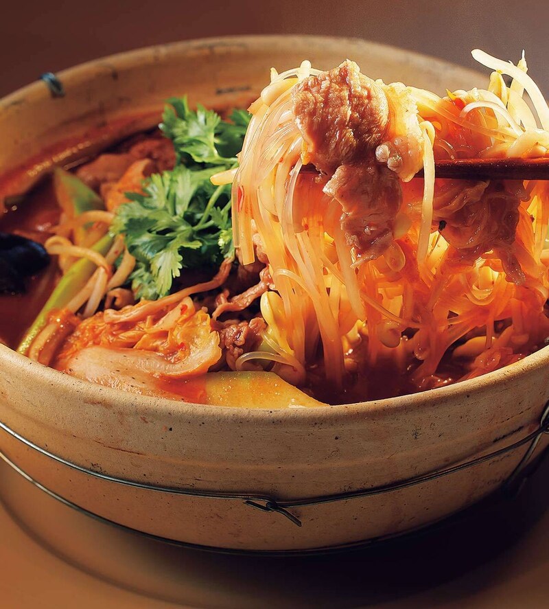 京橋『美羊味坊』の「四川風 羊肉の麻辣タン」