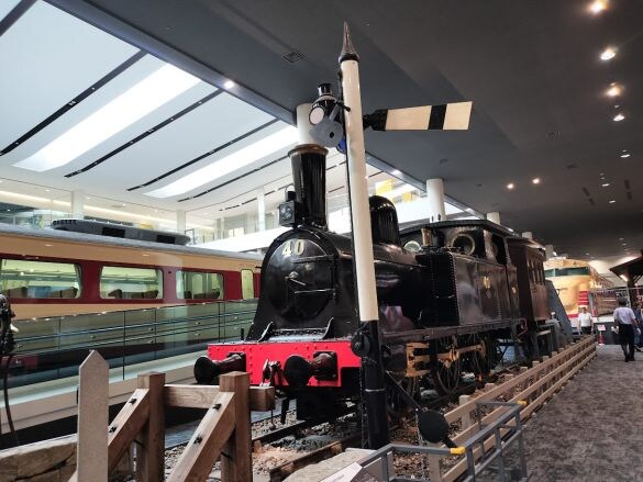  一人で行った京都鉄道博物館。大はしゃぎした