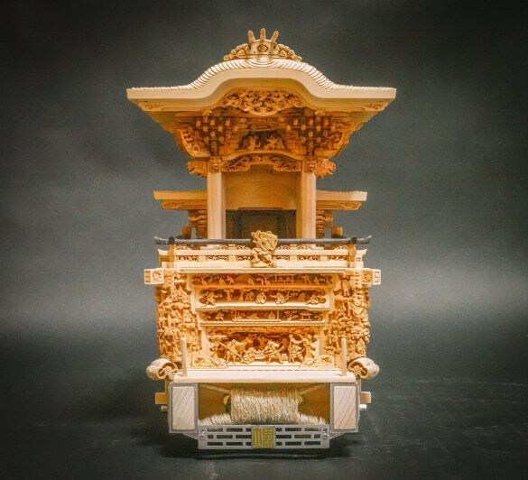  織広堂さんが作った「堺町だんじり」1/20モデル