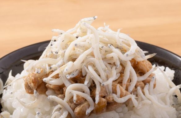 納豆としらす干し