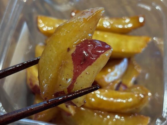 冷やしても美味しい！おさつスティック　626円（税込）