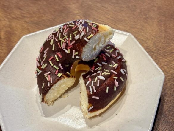 ココア風味ドーナツ