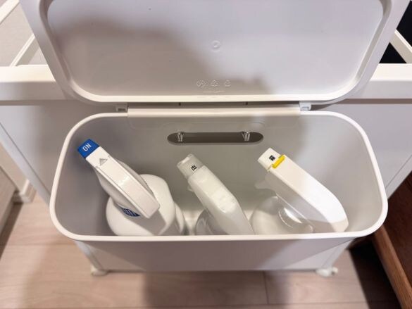 吊るしても使える 薄型収納ケース