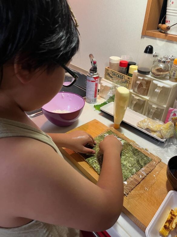  にぎり寿司だけでなく巻き寿司まで！