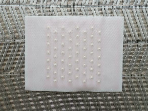 休息時間ツボ刺激ジェルシート