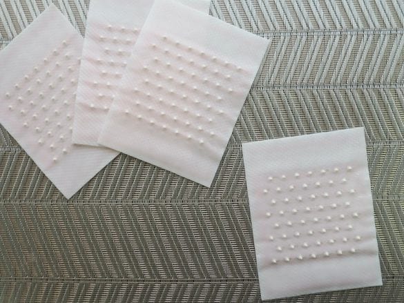 休息時間ツボ刺激ジェルシート