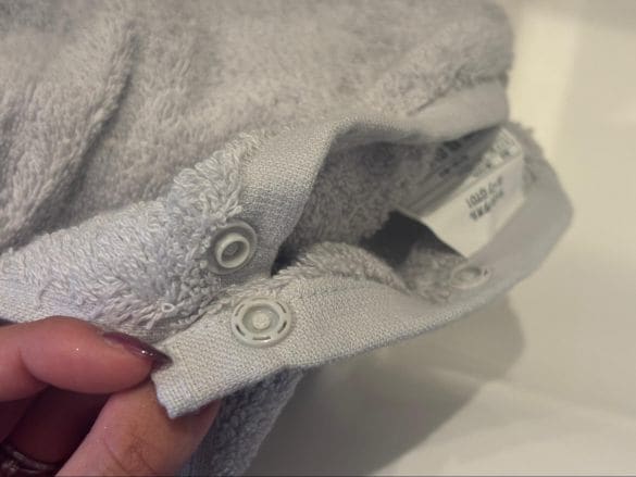 くるくるまわるタオル