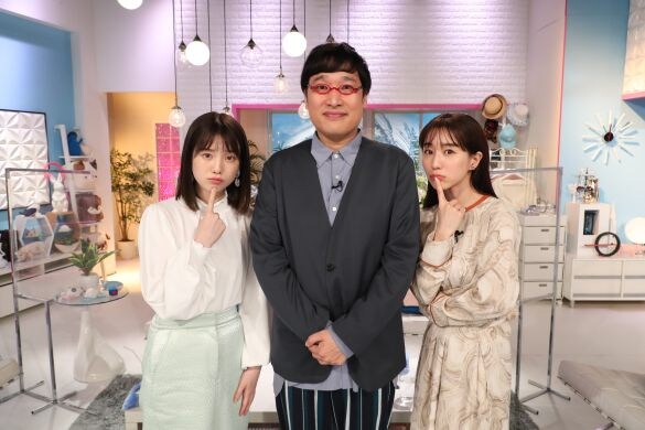  弘中綾香さん(左)山里亮太さん(中央)田中みな実さん画像：株式会社テレビ朝日 プレスリリースより(PRTIMES)(右)