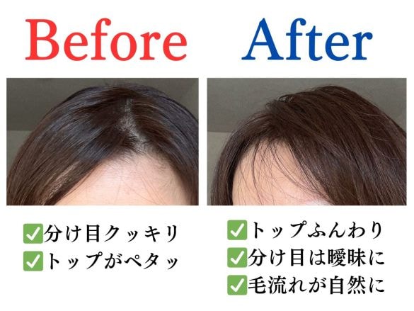 いち髪　BeforeAfter