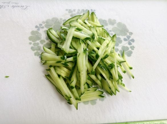 千切りきゅうり