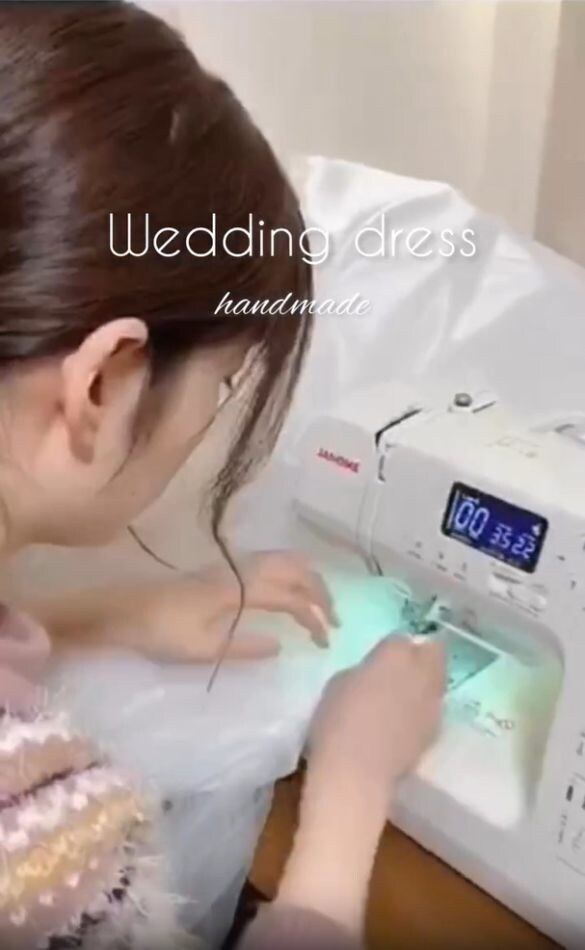 コスプレ経験が豊富なだけにミシンもお手のもの