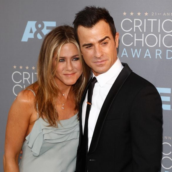  ジェニファー・アニストンとジャスティン・セロー