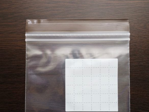 袋の中に入ってる