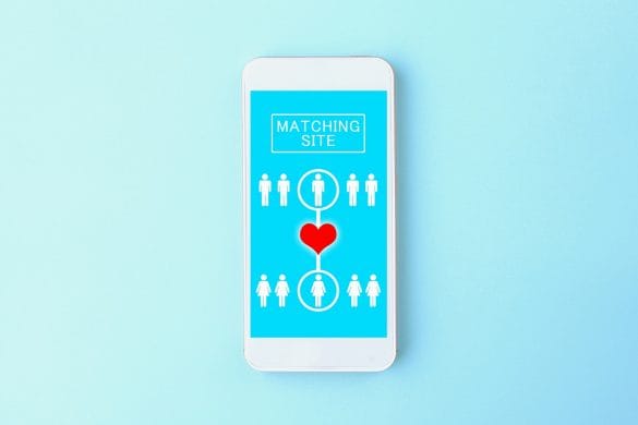 スマホのマッチングアプリ