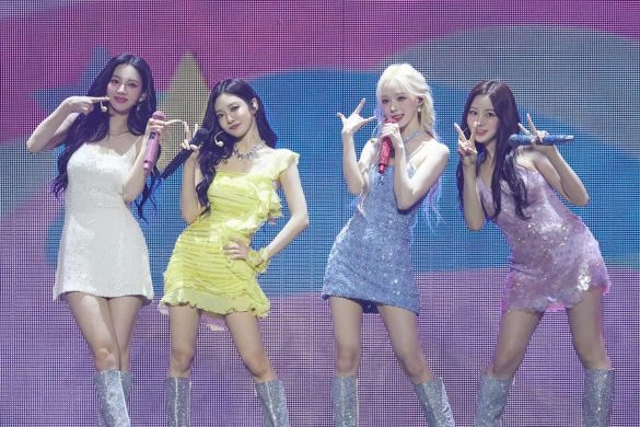  aespa（エスパ）　画像：株式会社SM ENTERTAINMENT JAPAN プレスリリースより